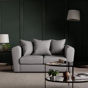 Blake Soft Texture Fabric 2 Seater Sofa Grey