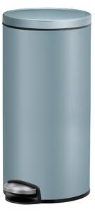 EKO Eva 30 Litre Steel Pedal Bin Blue