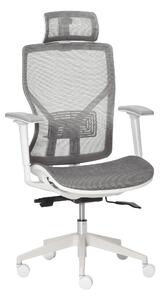 Vinsetto Ergonomic Office Chair with 360° , Wheel, Mesh Back, Adjustable Height & 3D Armrest for Home Office, Grey