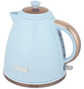 HOMCOM 3kW Rapid Boil Honeycomb Kettle - Light Blue