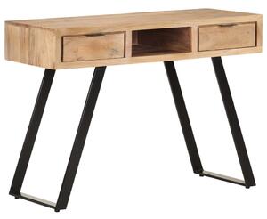 Desk 107x45x79 cm Solid Acacia Wood with Live Edges