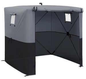 Outsunny 2 x 2m Pop-Up Gazebo, with Accessories - Black