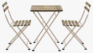 Harmony Bistro Set in Rose