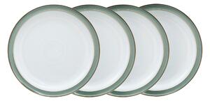 Regency Green 4 Piece Medium Plate Set