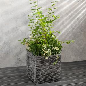 Large 38cm Square Slate Planter