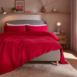 Oakley Pinsonic Duvet Cover and Pillowcase Set Magenta