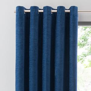 Genoa Chenille Blackout Eyelet Curtains