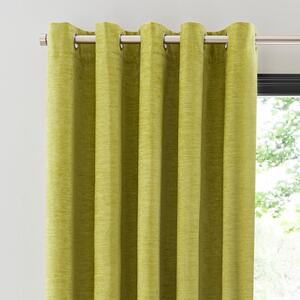 Genoa Chenille Blackout Eyelet Curtains