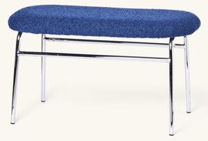 Bench - 80 x 40 x 45 cm. - Navy - Søstrene Grene