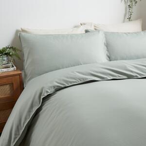 Supersoft Washed Microfibre Pillowcase Pair Sage