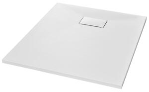 Shower Base Tray SMC White 90x70 cm
