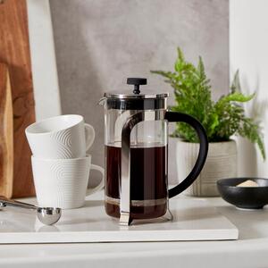 Dunelm Stainless Steel 6 Cup Cafetiere Steel (Silver)