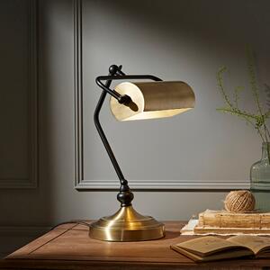 Banker Desk Lamp Brass Brass