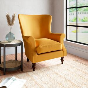 Charlbury Occasional Wing Chair Gold
