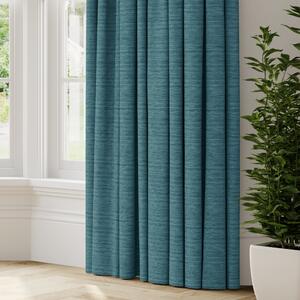 Austen Recycled Polyester Made to Measure Curtains Austen Teal