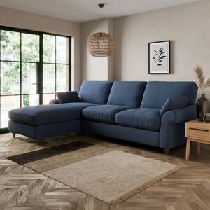 Salisbury Corner Chaise Navy Blue