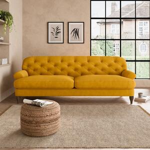 Canterbury 4 Seater Sofa Yellow