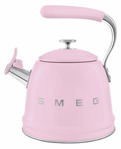 Smeg Whistling Kettle Pink