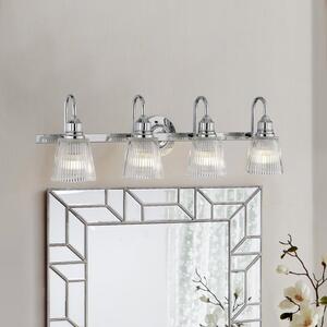 Quintiesse QN-ADDISON4-BATH Addison 4 Light Wall Light In Polished Chrome