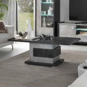 Heston Morden High Gloss Coffee Table in Grey