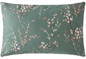 Laura Ashley Pussy Willow Pillowcase Housewife Fern Green