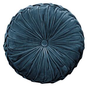 Laura Ashley Rosanna 35cm x 14cm Round Filled Cushion Dark Seaspray