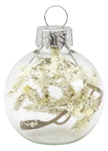 Posy Dry Flower Bauble Name Place Holder - Set of 6