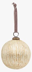 Mercier Rustic Antique Gold Bauble, Medium, Set of 6