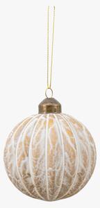 Dappled Bauble in Marbled Bronze - Set of 6