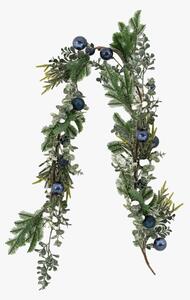 Navy Noel Bauble Garland