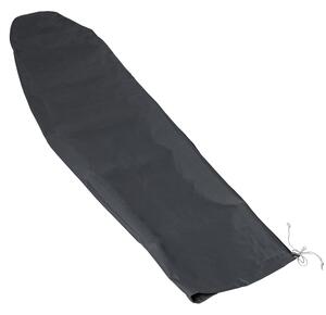 Outsunny Patio Umbrella Cover, Cantilever Banana Umbrella Protector with Rod & Zipper, Outdoor Garden Accessory, Dark Grey Aosom UK