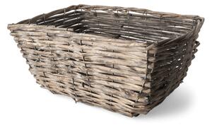 Basket - Willow/poplar wood. 33 x 23 x 14 cm. - Nature - Søstrene Grene