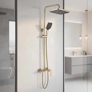 Shower set PREMIUM REA JOE Brush Gold