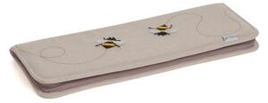 Hobby Gift Linen Bee Applique Hard Hook Pin Organise