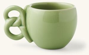 Mug - Stoneware. Ø9 x 7.5 cm. - Dusty Green - Søstrene Grene