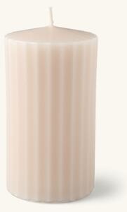 Pillar candle - Paraffin wax/stearin. 46 hours. - Off White - Søstrene Grene