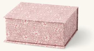 Storage box - 14.5 x 12 x 6 cm. - Rose - Søstrene Grene