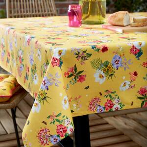The Royal Horticultural Society Exotic Garden Table Cloth Yellow