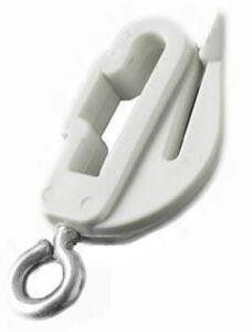 Harrison White Drape End Stop White