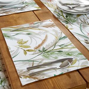 The Royal Horticultural Society Pair of Ornamental Grasses 34x46cm Placemats Natural