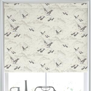 Laura Ashley Animalia Translucent Made To Measure Roller Blind Silver