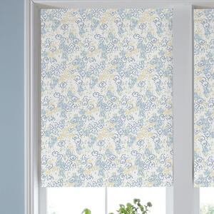 Laura Ashley Conwy Translucent Made To Measure Roller Blind Blue Sky