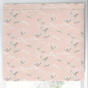 Laura Ashley Animalia Translucent Made to Measure Roller Blind Blush