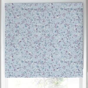 Laura Ashley Blossoms Translucent Made To Measure Roller Blind Blue