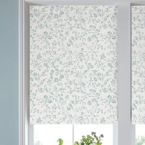 Laura Ashley Aria Translucent Made To Measure Roller Blind Eucalyptus