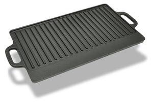 Grill Platter Cast Iron Reversible 50x23 cm