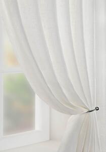 Boucle Voile Curtain Panel Cream