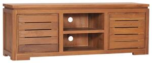 TV Cabinet 110x30x40 cm Solid Teak Wood