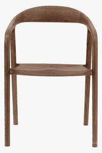 Menorca Walnut Dining Chair, Set of 2