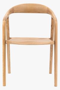 Menorca Oak Dining Chair, Set of 2